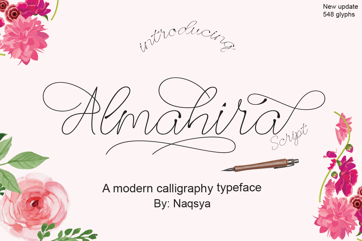 Almahira: A Handwritten Typeface for Editorial Soul