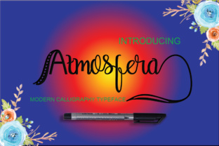 Atmosfera: A Handwritten Font for Authentic Branding