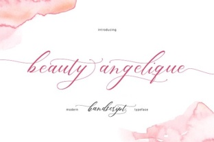 Beauty Angelique: A Script Font for Polished Branding