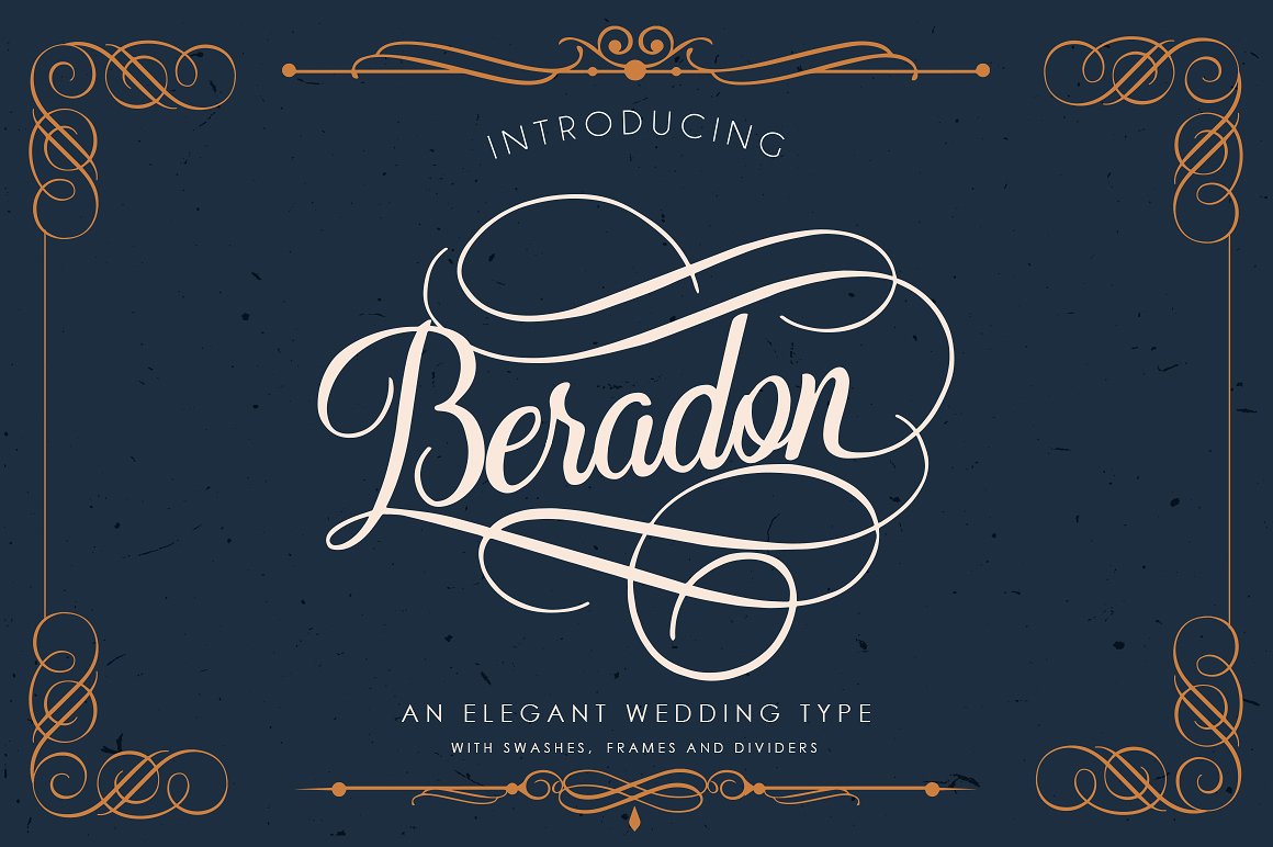 Beradon: A Script Font for Elegant Web Design