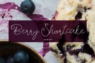 Berry Shortcake: A Script Font for Bold Marketing