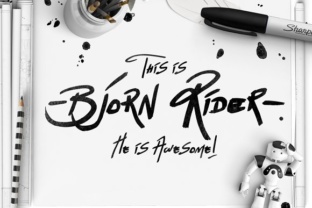 Bjorn Rider Font: Elevating Web Typography