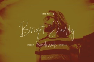 Bright Daddy Font: A Thin Typeface for Elegant Branding