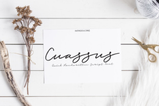 Cuassus: A Script Font for Memorable Branding