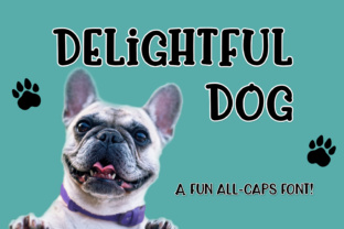 Delightful Dog: A Playful Display Font for Makers