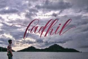 Fadhil Font: A Happy Typeface for Small Business Branding
