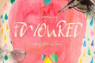 Favoured: A Handcrafted Script Font for Editorial Design