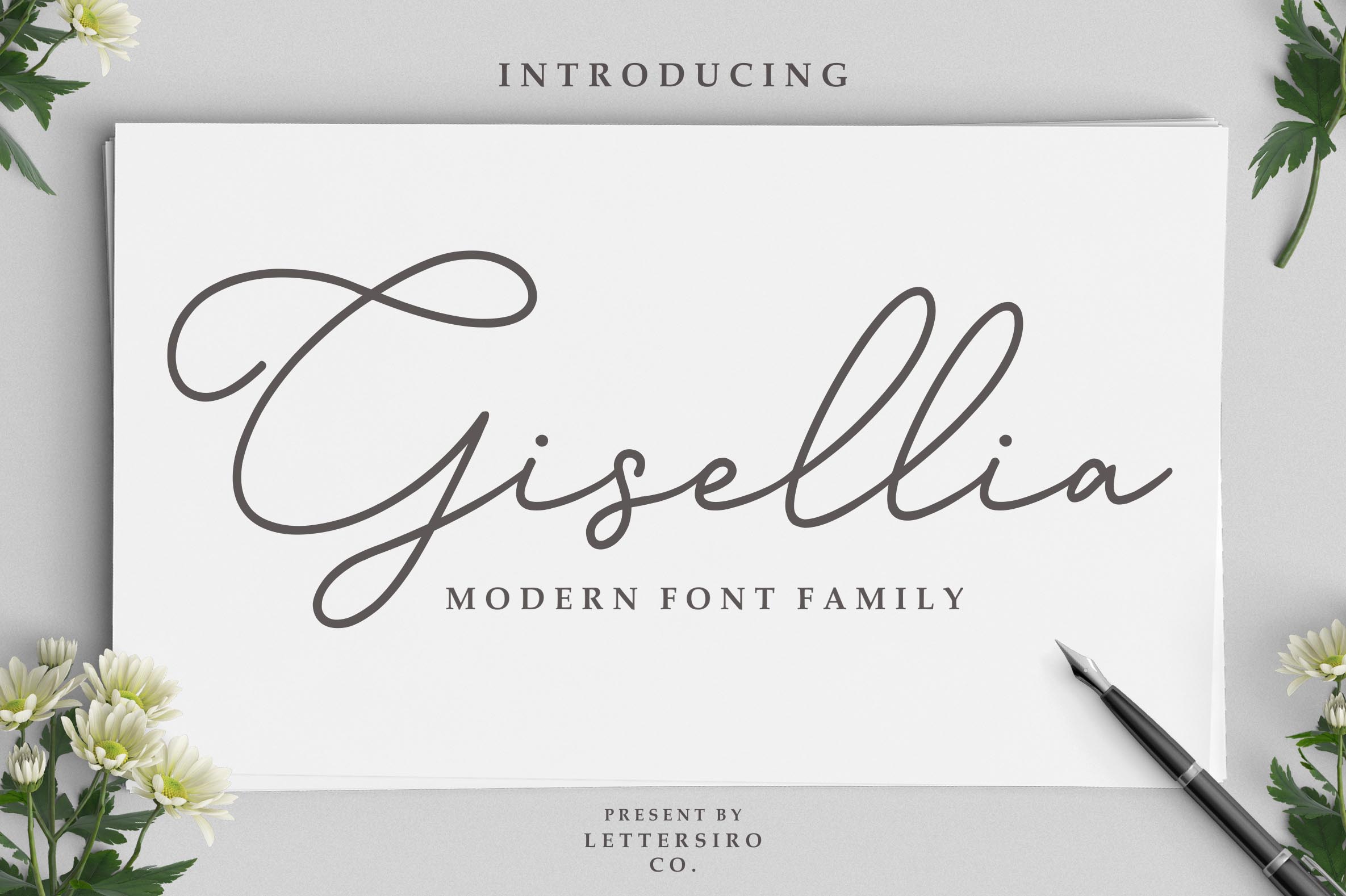 Gisellia: A Versatile Typeface for Modern Branding