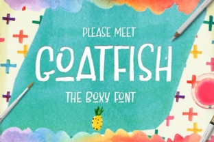 Goatfish Font: A Handcrafted Script for Bold Branding