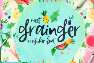 Grainger: A Handcrafted Script Font for Editorial Design