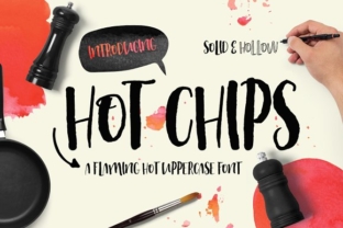 Hot Chips: A Handcrafted Font for Web Design