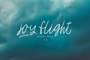 Joy Flight: A Handcrafted Font for Digital Branding