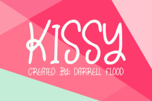 Kissy Font: Elevate Campaigns with Playful Script Amp