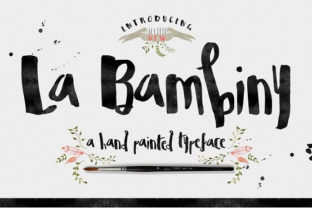La Bambiny: A Handcrafted Font for Digital Charm