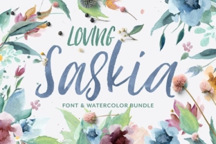 Loving Saskia: A Handcrafted Font for Makers