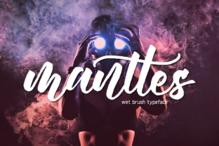 Manttes: A Handmade Script Font for Crafters
