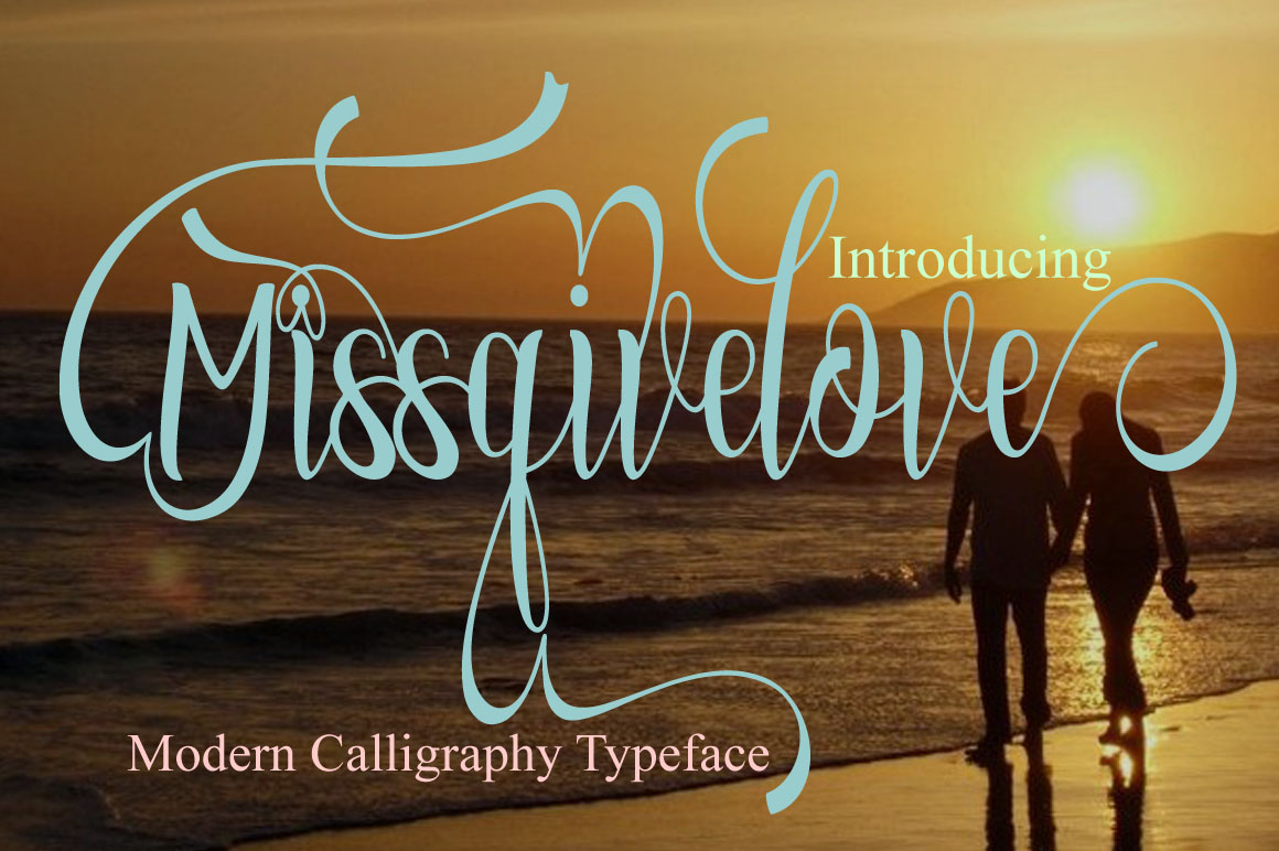 Missgivelove: A Handwritten Font for Makers
