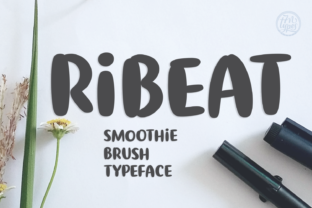 Ribeat Font: A Friendly Typeface for Social Campaigns