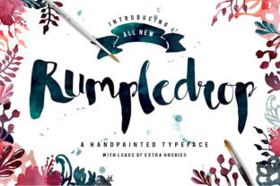 Rumpledrop: A Handcrafted Typeface for Digital Charm