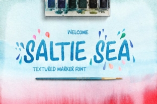 Saltie Sea: A Script Font for Authentic Branding