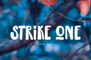 Strike One: A Handcrafted Font for Makers