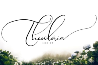 Theodoria: A Handcrafted Script Font for Makers
