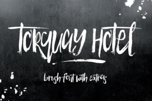 Torquay Hotel Font Review for Campaign Design