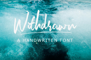 Withdrawn: A Hand-Painted Font for Crafters
